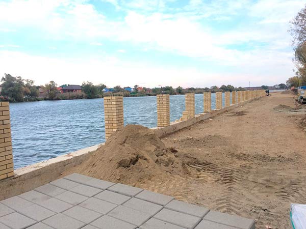 Благоустройство набережной